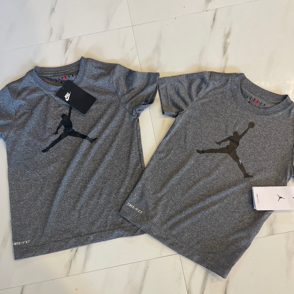 Two Jordan shirts